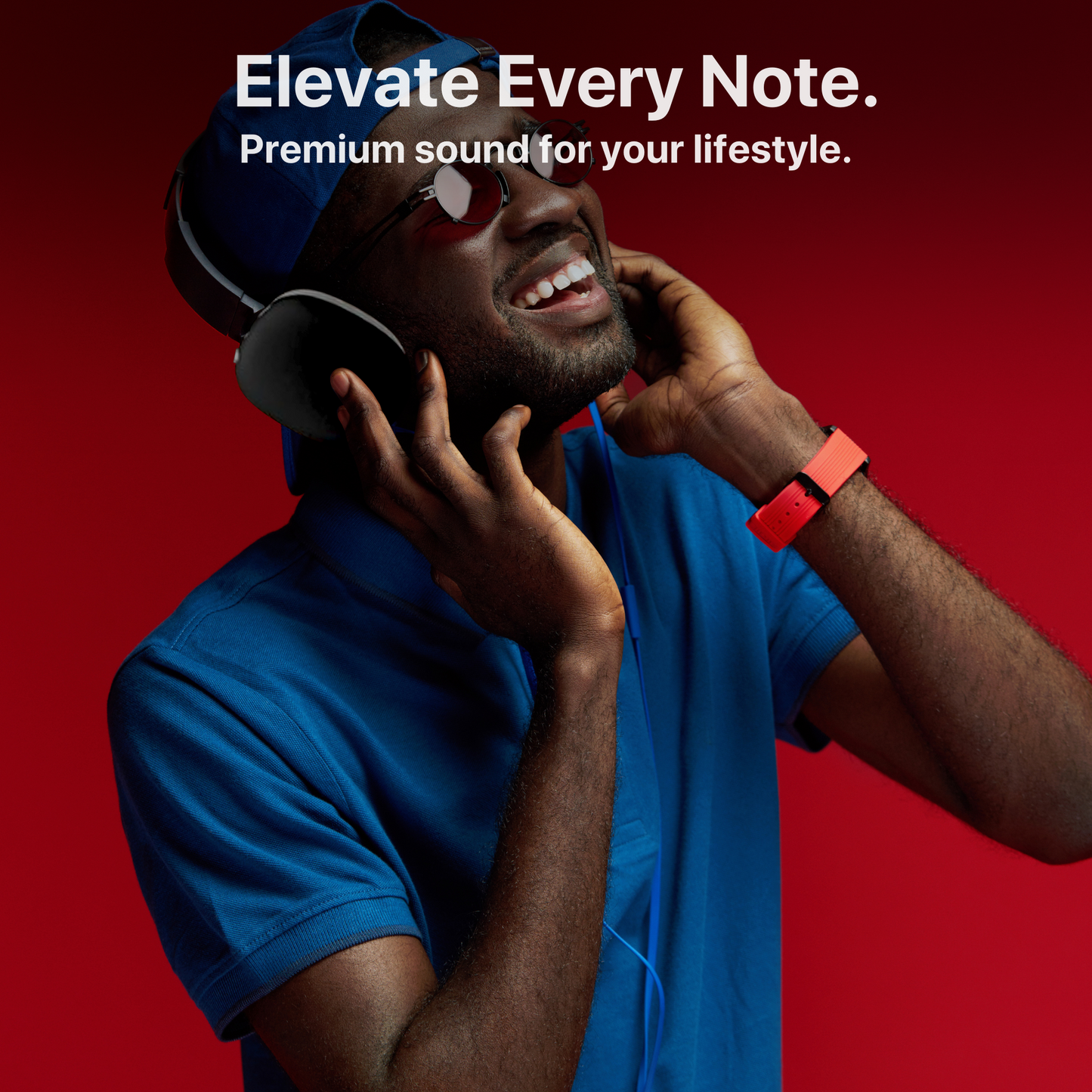 The Bigly Brothers AirPro 2.0 Wireless Over-Ear Headphones, Active Noise Cancellation, Personalized Audio, USB-C Charging, Compatible with Apple, Android, Xbox, PS5, PS4, PC, & Mac