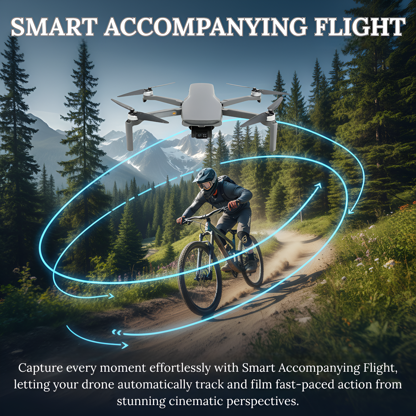 The Bigly Brothers Walker Air Midnight Commando Elite FPV Drone, FPV Goggles, 2 Batteries, 2 Remote Controllers, Carrying Case, Voice Commands, 48 Megapixel Camera, One Key Return Home, Below 249 Grams, Designed in Canada