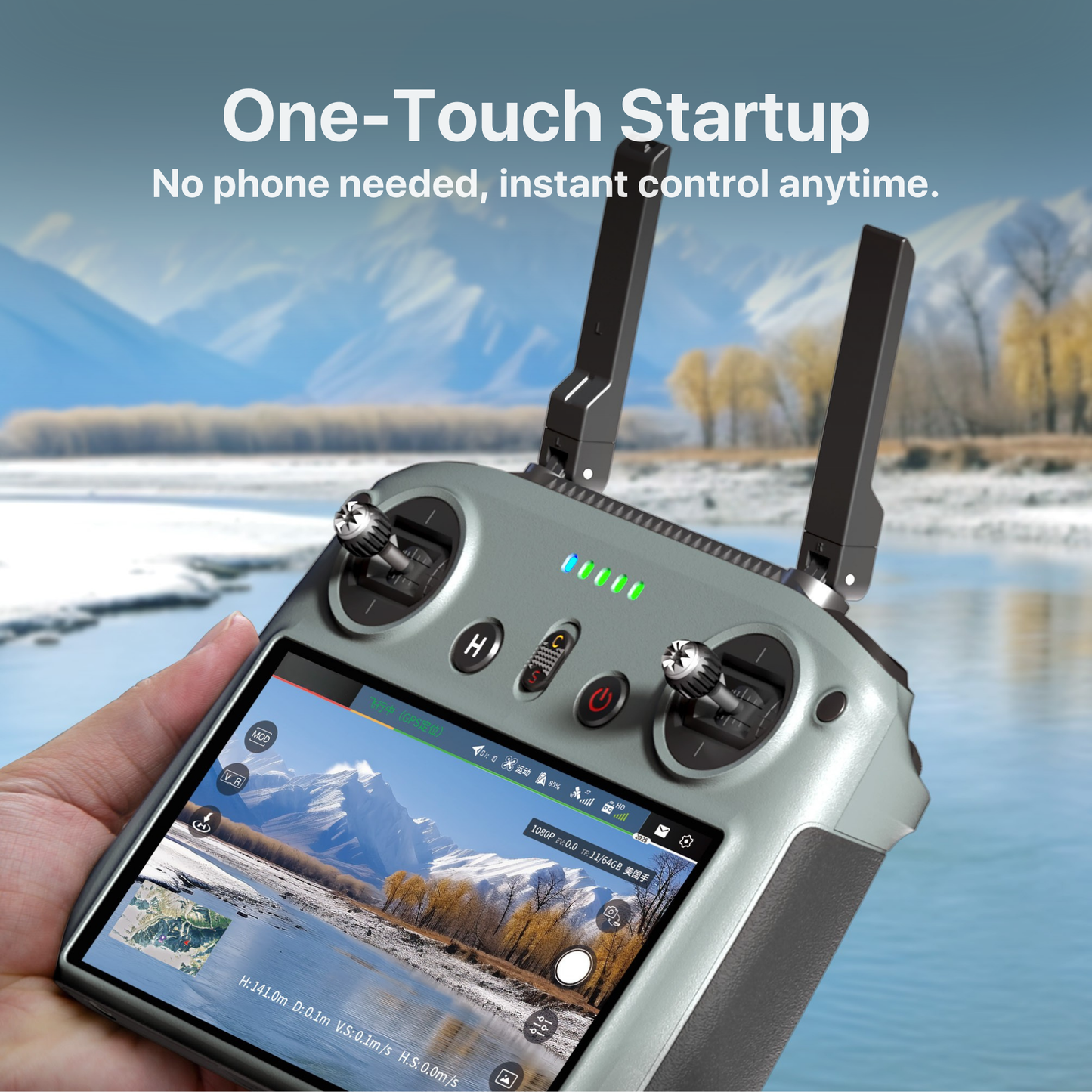 New Release The Bigly Brothers Walker-Air Touchscreen Remote Controller