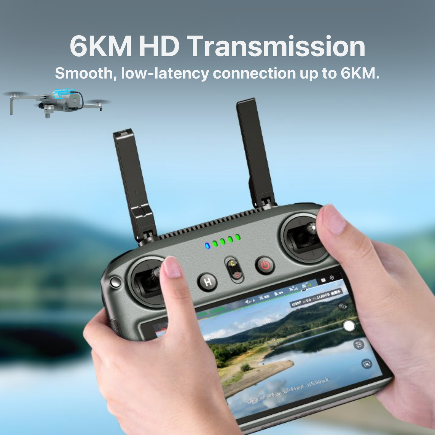 New Release The Bigly Brothers Walker-Air Touchscreen Remote Controller