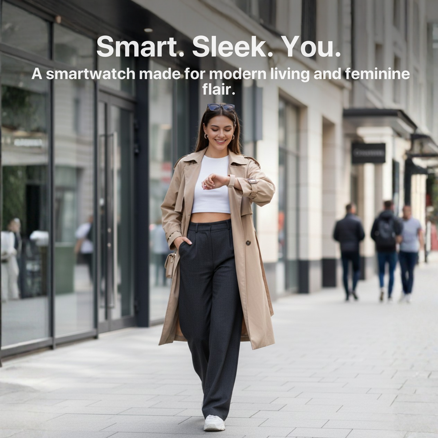 The Bigly Brothers All-in-1 Smart Watch for Women, Sports Watch with Call/Text, Heart Rate, Blood Pressure, Oxygen Level Monitor, Sleep Tracker, 110+ Sport Modes, IP68 Waterproof