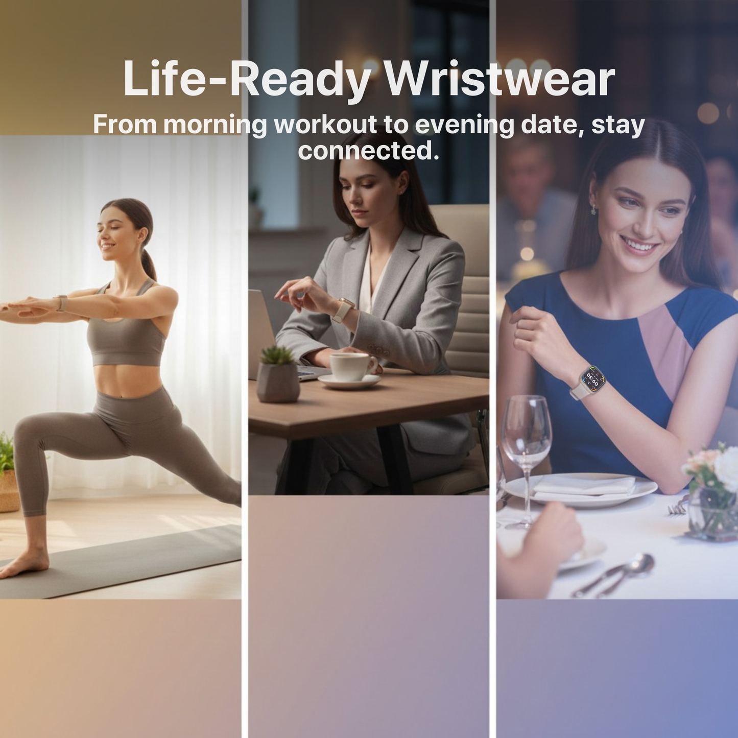 The Bigly Brothers All-in-1 Smart Watch for Women, Sports Watch with Call/Text, Heart Rate, Blood Pressure, Oxygen Level Monitor, Sleep Tracker, 110+ Sport Modes, IP68 Waterproof